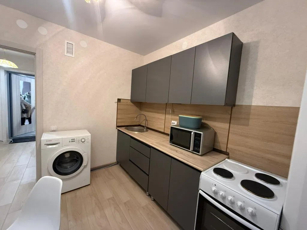 Квартира однокомнатная в Советском, 30 м², Нижний Новгород — кухня, фото 5