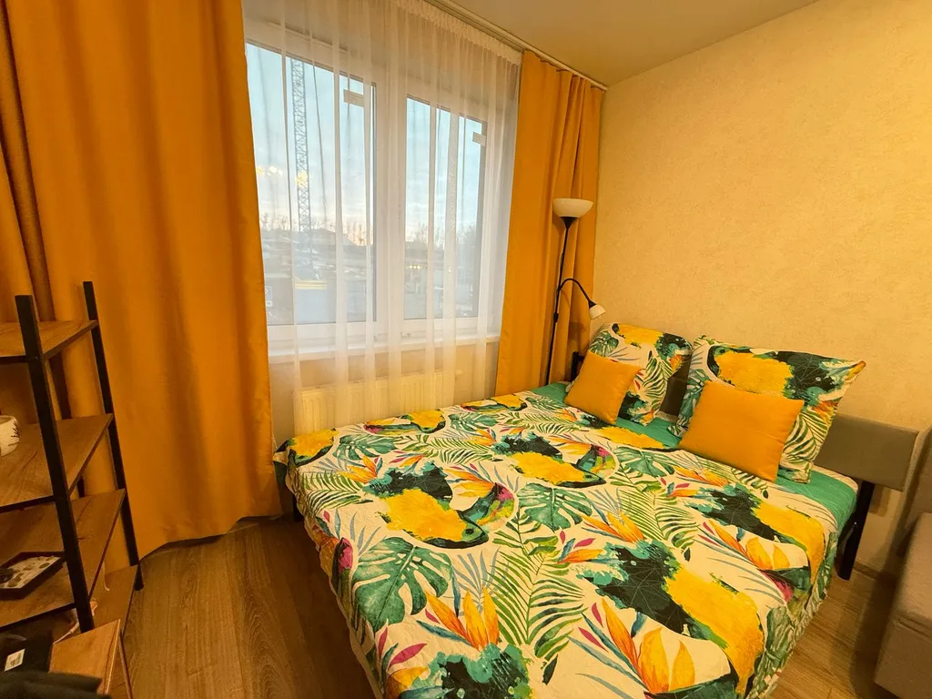 Квартира однокомнатная в Советском, 30 м², Нижний Новгород — спальня, фото 2