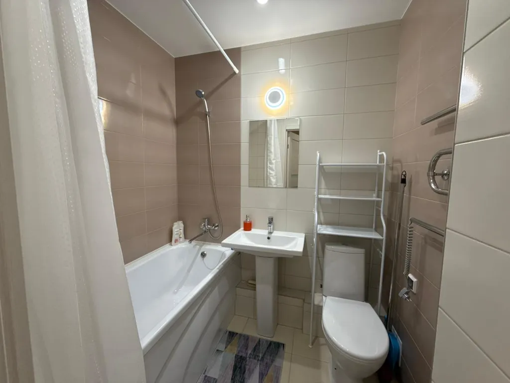 Квартира однокомнатная в Советском, 30 м², Нижний Новгород — ванная комната