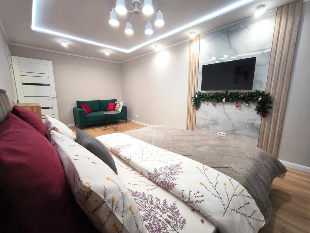 Квартира однокомнатная в Нижегородском, 32 м², Нижний Новгород — спальня, фото 7