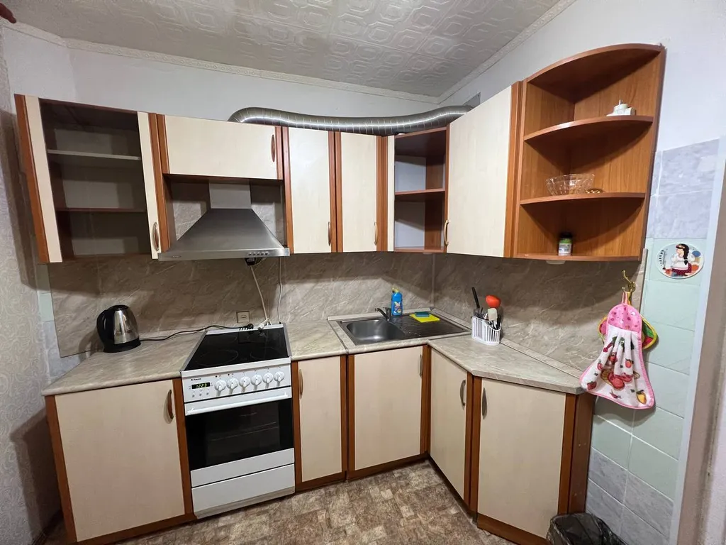 Квартира однокомнатная на проспекте Победы, 32 м², Кстово — кухня, фото 2