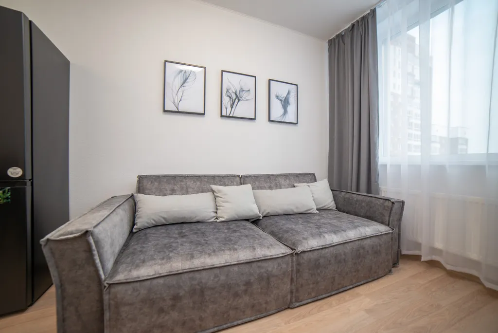 Квартира однокомнатная в Кировском, 44 м², Екатеринбург — спальня, фото 10