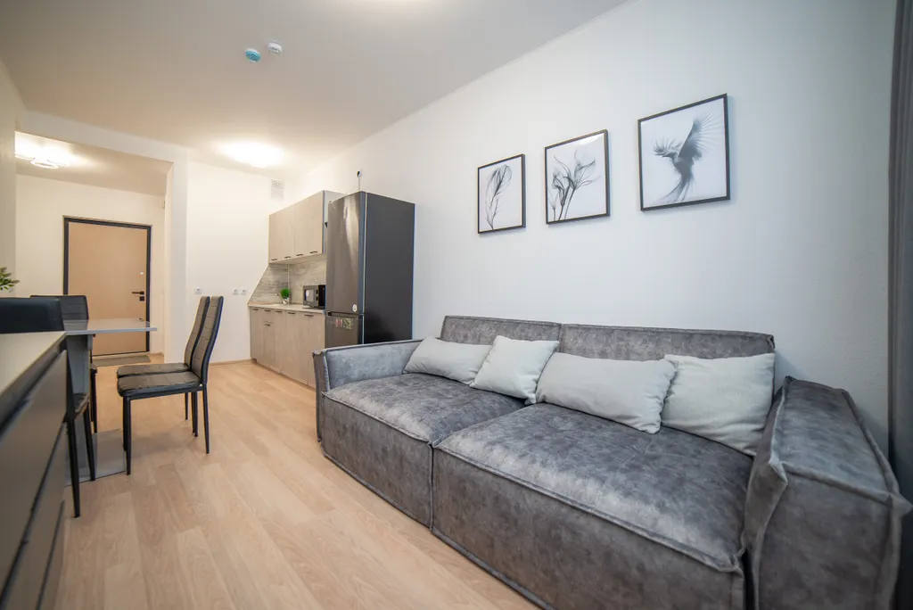 Квартира однокомнатная в Кировском, 44 м², Екатеринбург — спальня, фото 12