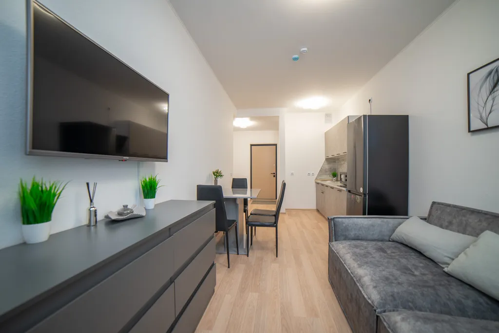 Квартира однокомнатная в Кировском, 44 м², Екатеринбург — спальня, фото 13
