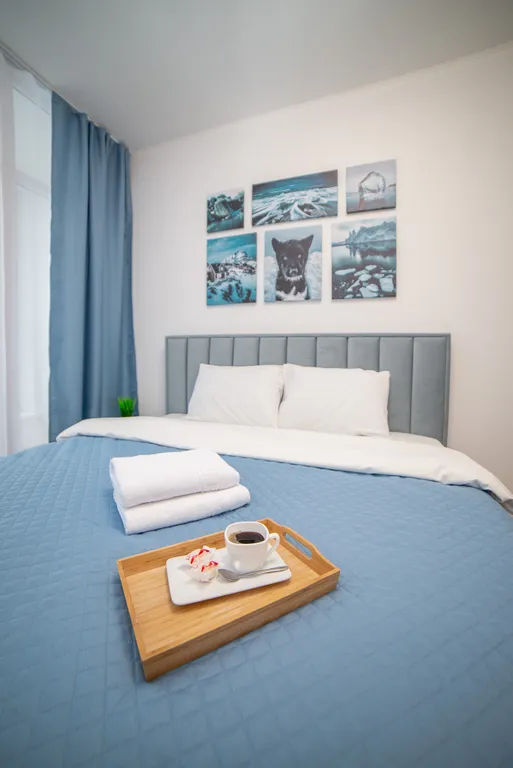 Квартира однокомнатная в Кировском, 44 м², Екатеринбург — спальня, фото 5