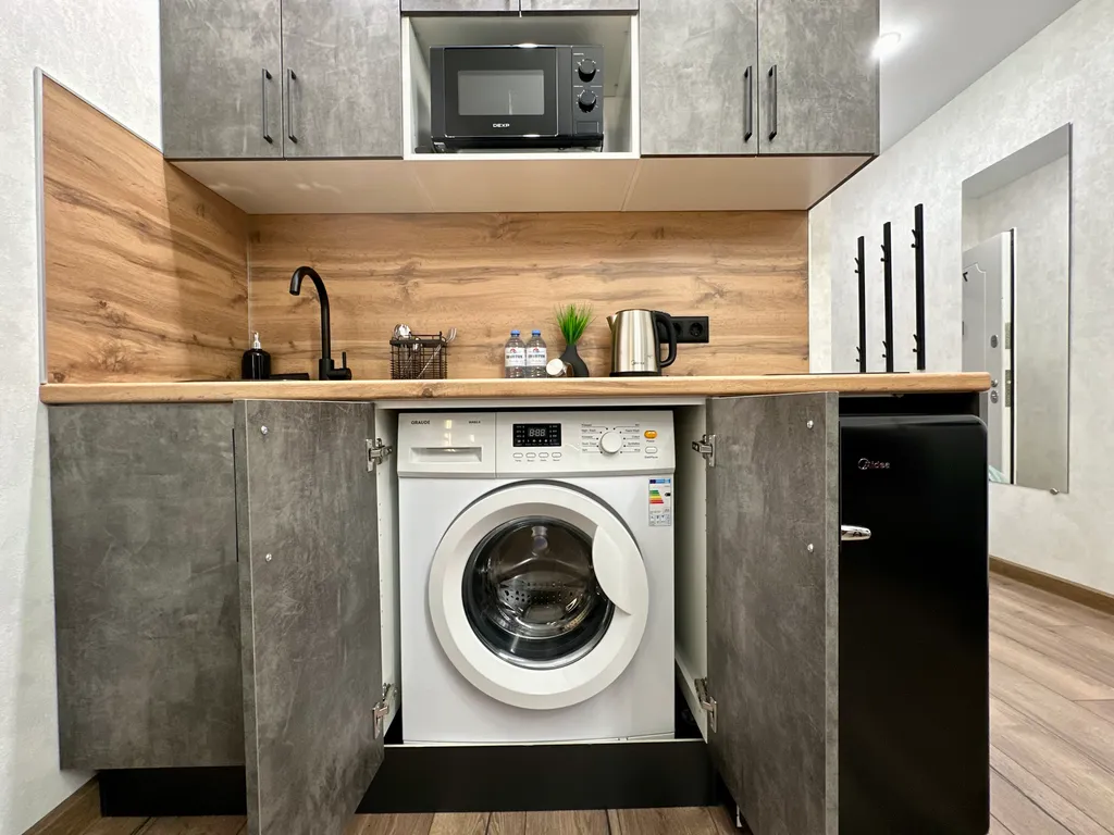 Квартира однокомнатная у Рассказовки, в Внуково, 21 м², Москва — кухня, фото 3