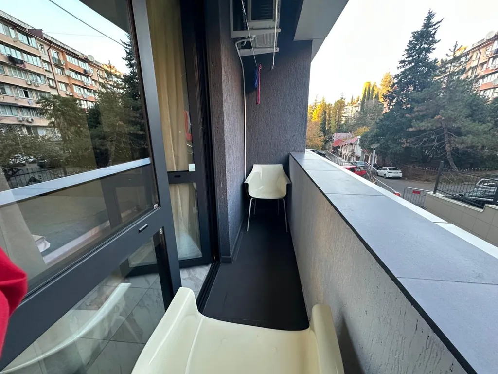 Студия однокомнатная в переулке Горького, 28 м², Сочи — фото 10