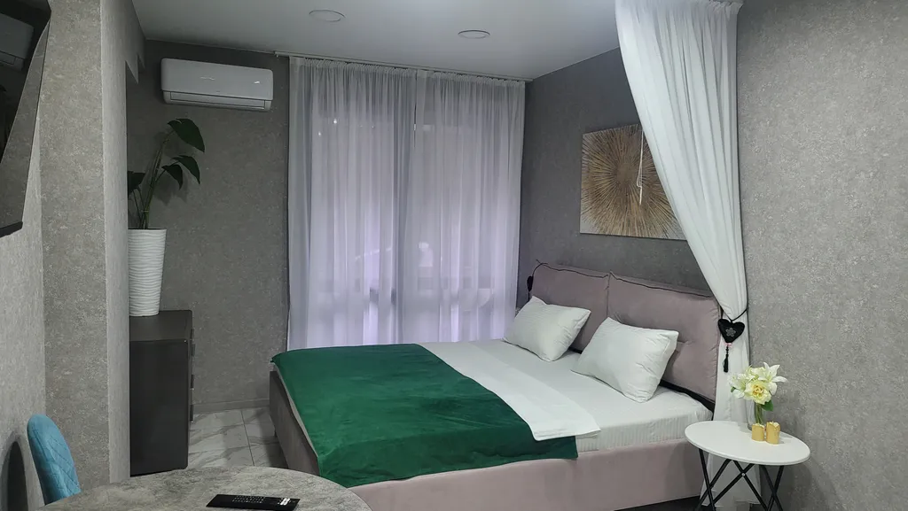 Студия однокомнатная в переулке Горького, 28 м², Сочи — фото 4