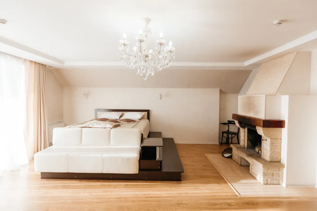 Двухместный номер с 1 кроватью люкс с видом на город