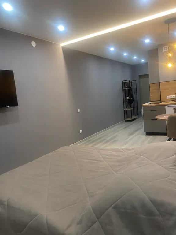 Апартаменты однокомнатные в Советском, 28 м², Красноярск — спальня, фото 4