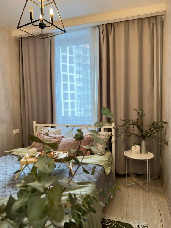 Квартира однокомнатная у Пыхтино, в Внуково, 39 м², Москва — спальня, фото 2