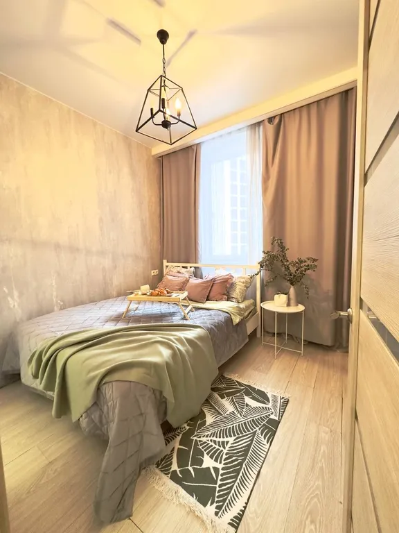 Квартира однокомнатная у Пыхтино, в Внуково, 39 м², Москва — спальня, фото 3
