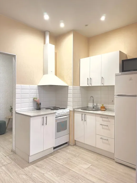 Квартира однокомнатная у Пыхтино, в Внуково, 39 м², Москва — кухня