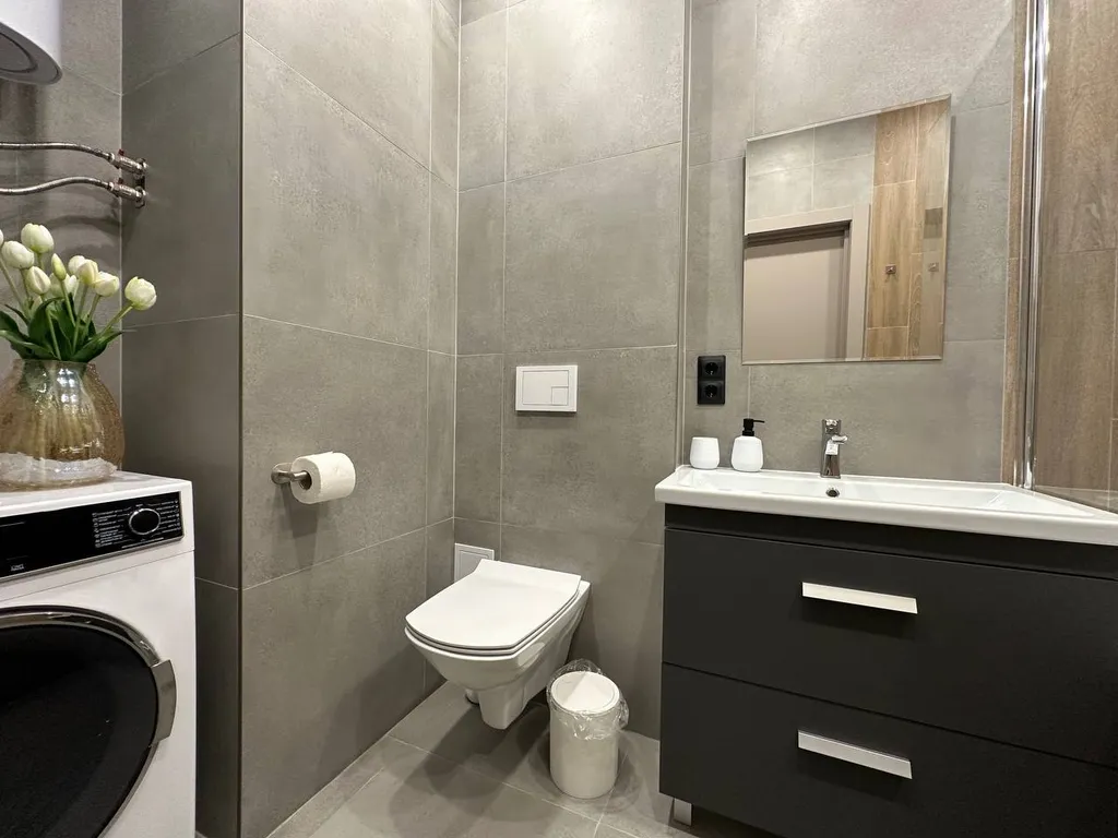 Квартира однокомнатная в Нижегородском, 40 м², Нижний Новгород — ванная комната, фото 3