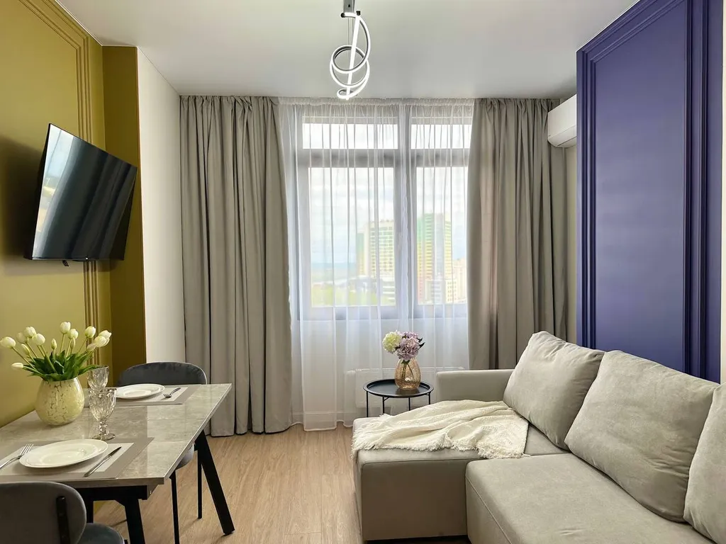 Квартира однокомнатная в Нижегородском, 40 м², Нижний Новгород — спальня, фото 3