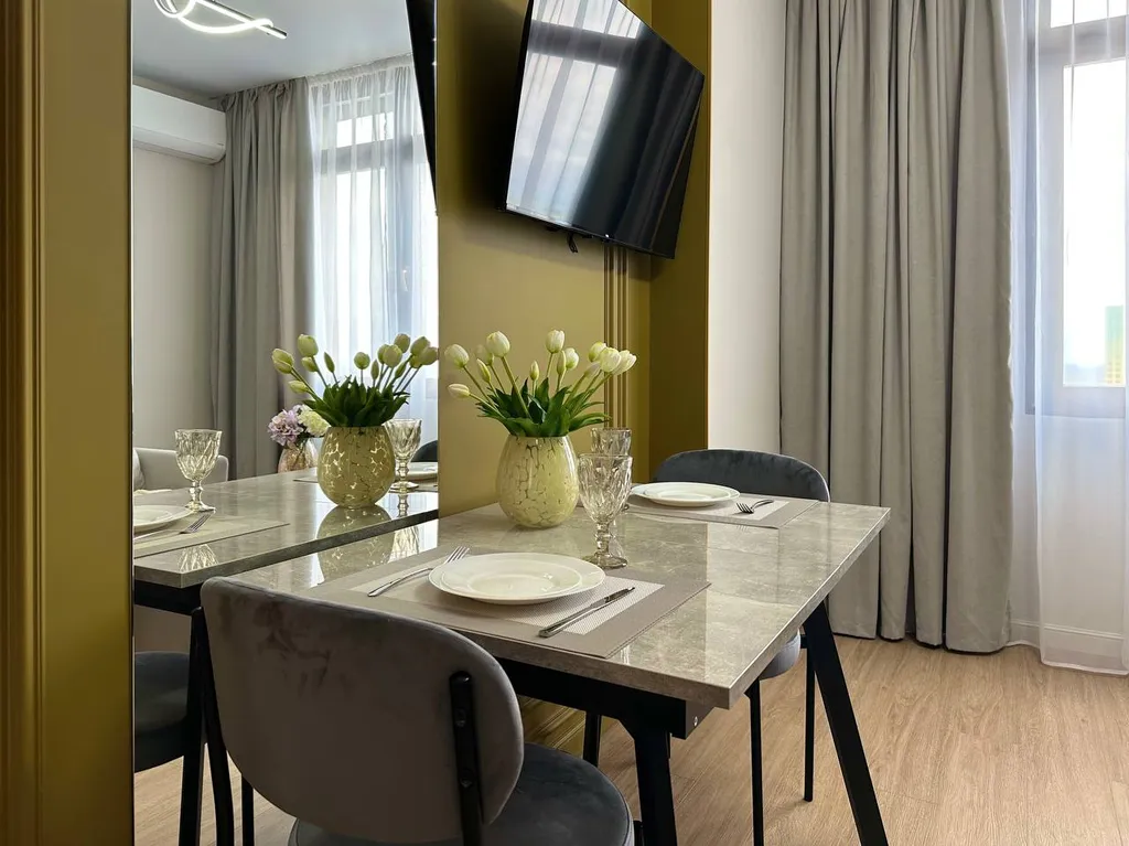 Квартира однокомнатная в Нижегородском, 40 м², Нижний Новгород — кухня, фото 2