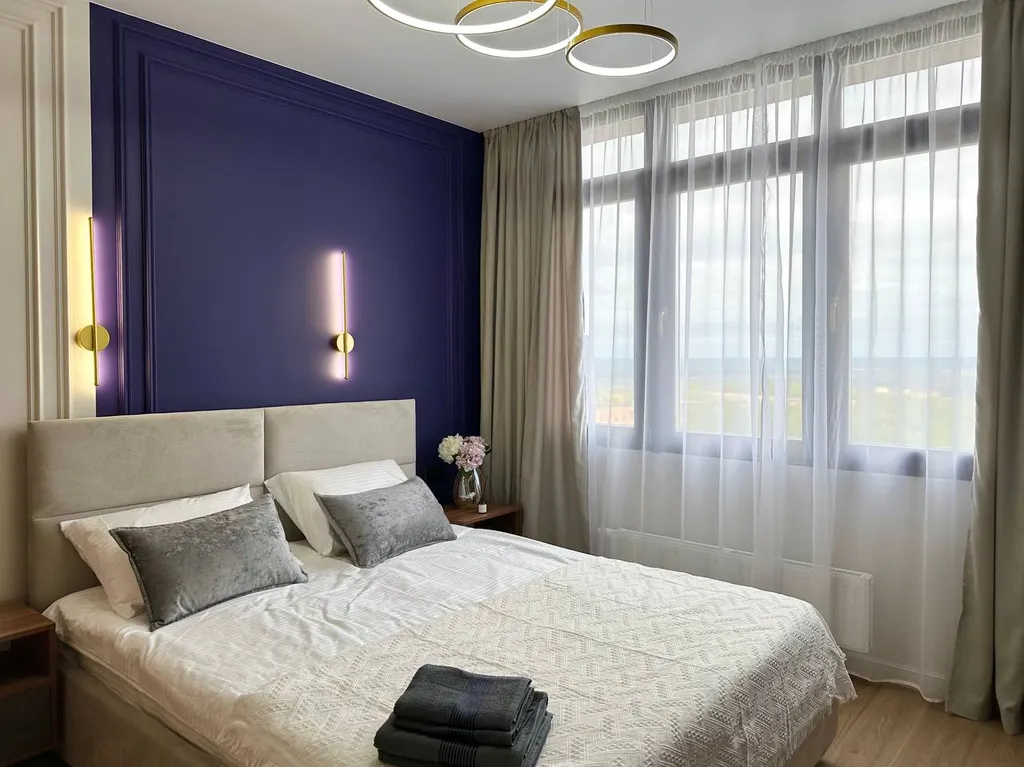 Квартира однокомнатная в Нижегородском, 40 м², Нижний Новгород — спальня, фото 5