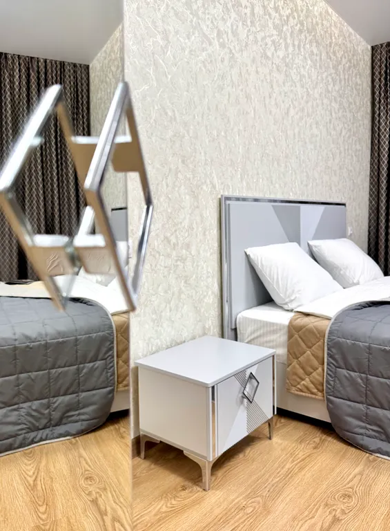 Квартира двухкомнатная на улице Луначарского, 78 м², Ессентуки — фото 11