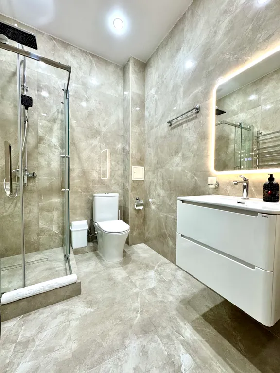 Квартира двухкомнатная на улице Луначарского, 78 м², Ессентуки — фото 30