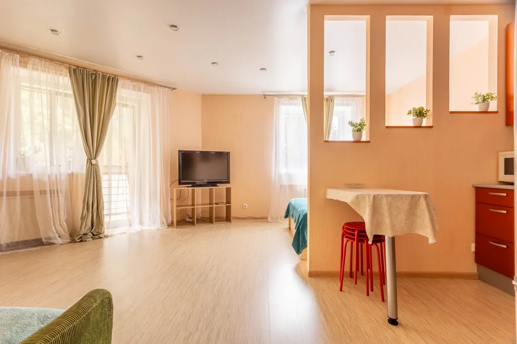 Квартира однокомнатная на улице Парковой, 37 м², Петрозаводск — фото 17