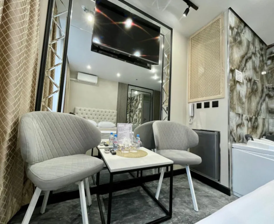 Двухместный номер с 1 кроватью Премиум АКВА с гидромассажной ванной