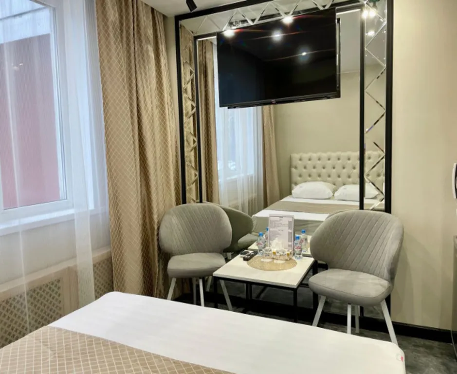 Двухместный номер с 1 кроватью Премиум АКВА с гидромассажной ванной