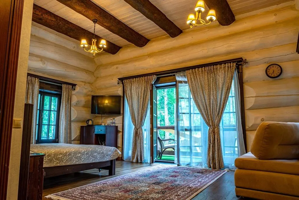 Двухместный номер с 1 кроватью VIP Cottage 6 — ванная комната