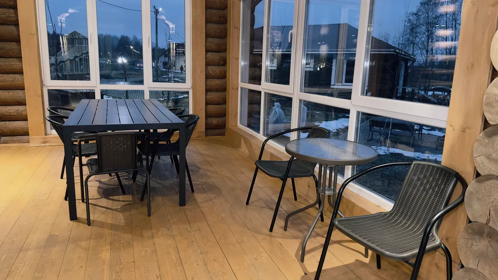 Дом Дом из сруба №8 с террасой для 8-10 гостей