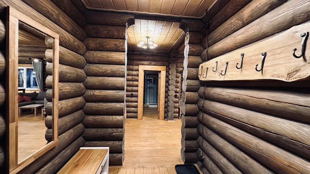 Дом Дом из сруба №8 с террасой для 8-10 гостей