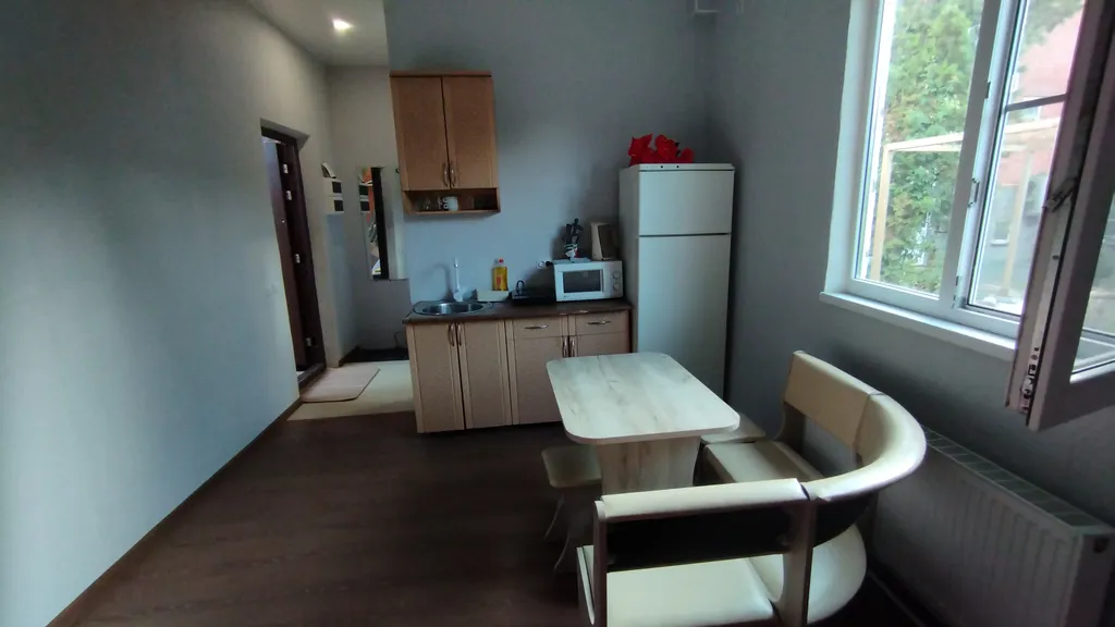 Студия однокомнатная на улице Греческой, 30 м², Таганрог — кухня, фото 3