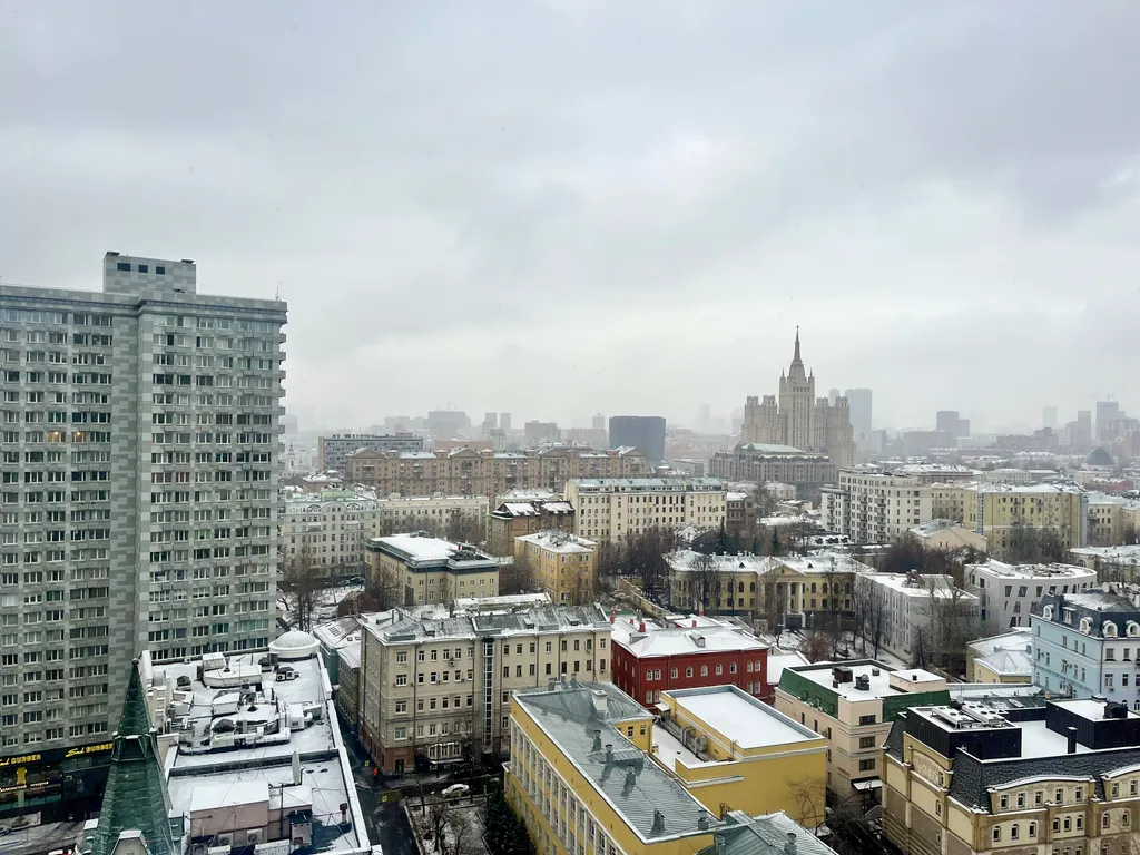 Квартира трёхкомнатная у Арбатской, в Арбате, 75 м², Москва — вид из окна