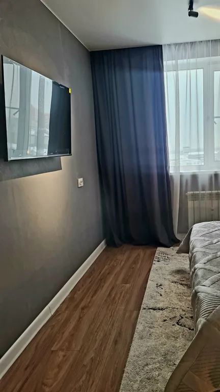 Квартира однокомнатная в Октябрьском, 47 м², Иркутск — спальня, фото 7