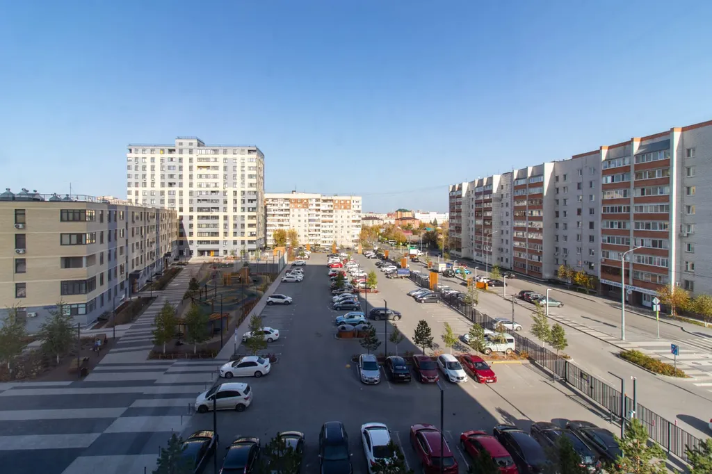Квартира однокомнатная на улице Невской, 40 м², Тюмень — вид из окна