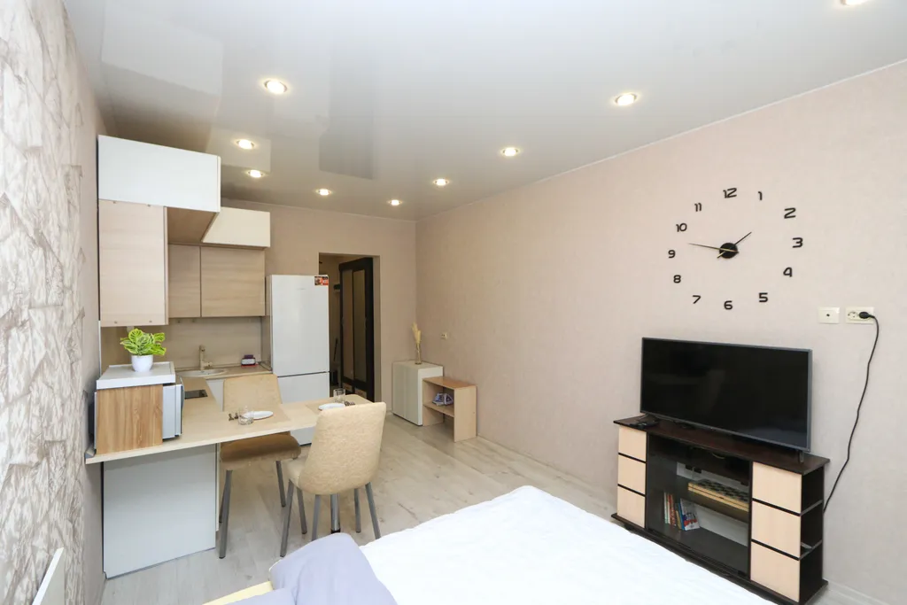 Студия однокомнатная в переулке Археолога Михаила Герасимова, 30 м², Иркутск — фото 14
