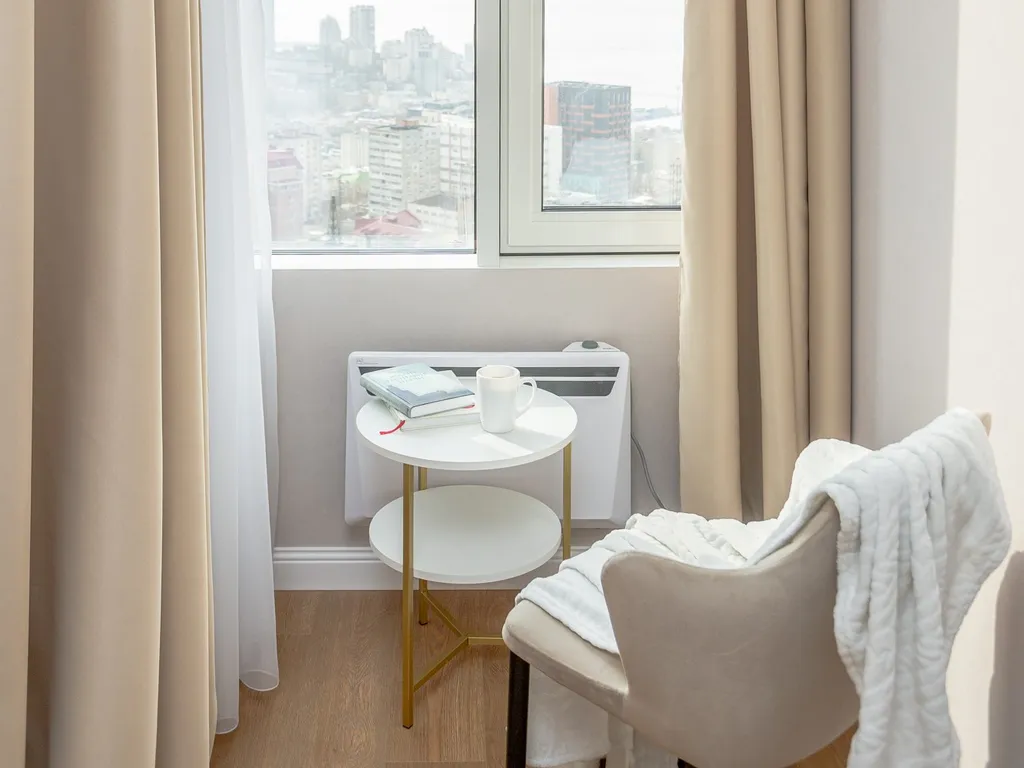 Квартира двухкомнатная в Ленинском, 50 м², Владивосток — вид из окна, фото 3