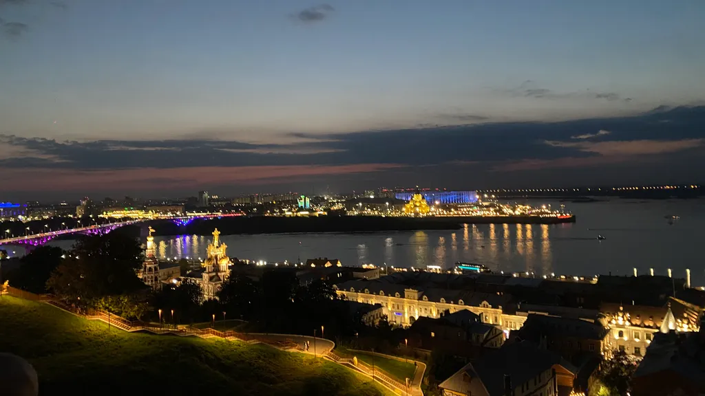 Квартира двухкомнатная у Горьковской, в Печёрах, 45 м², Нижний Новгород — вид из окна, фото 5