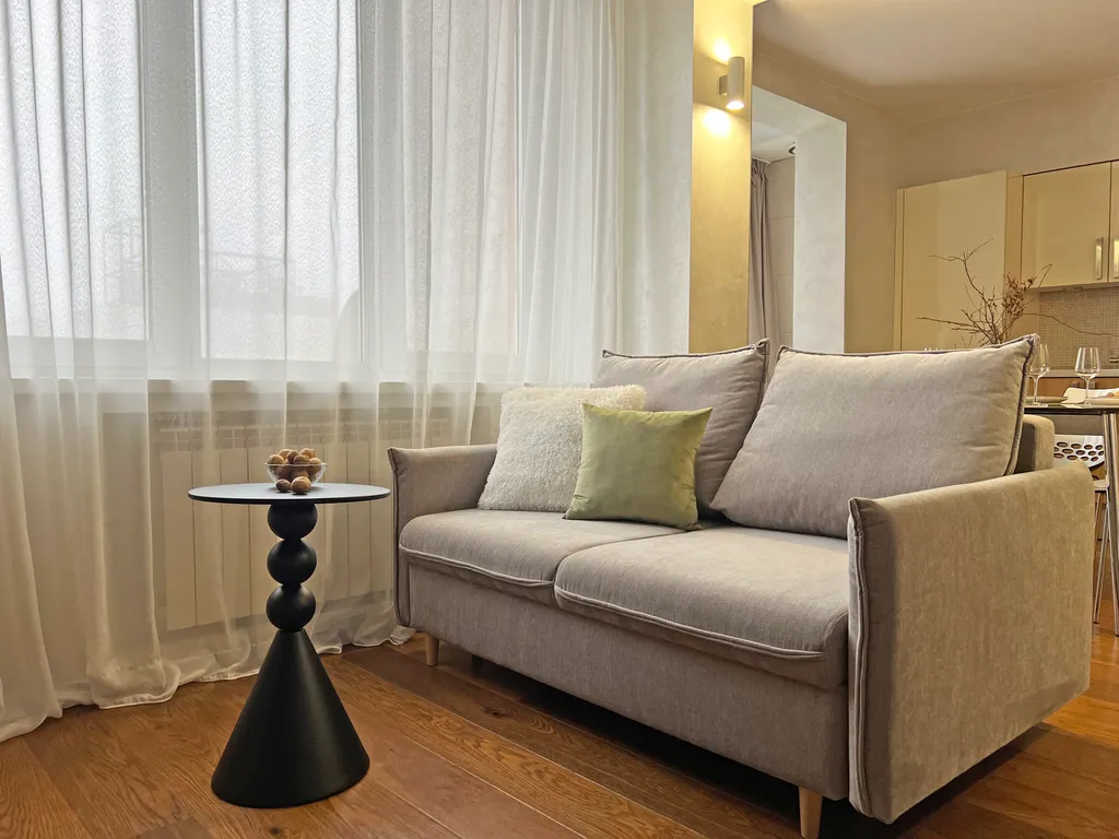 Квартира однокомнатная в Советском, 56 м², Нижний Новгород — спальня, фото 6