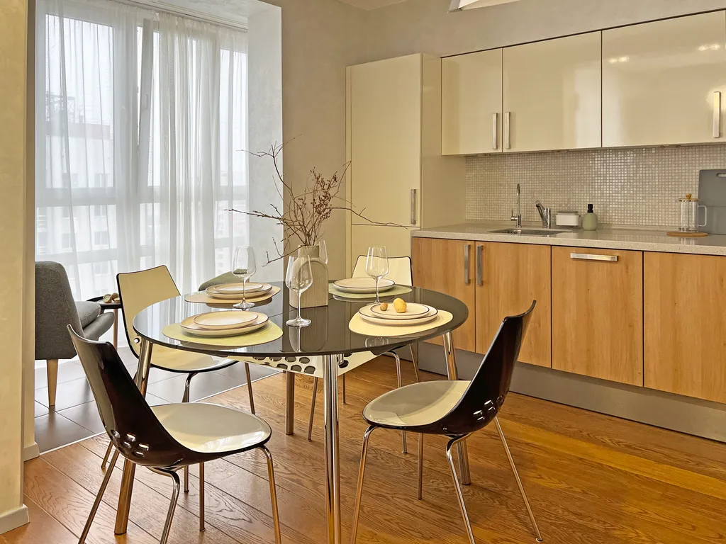 Квартира однокомнатная в Советском, 56 м², Нижний Новгород — кухня