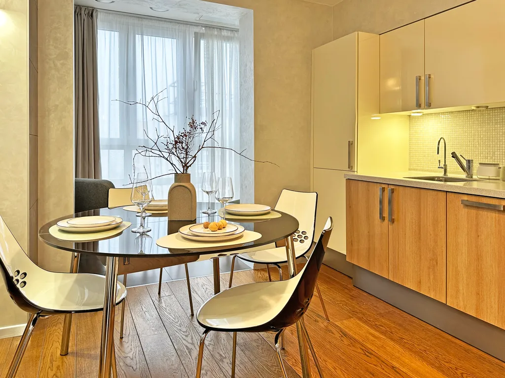 Квартира однокомнатная в Советском, 56 м², Нижний Новгород — кухня, фото 2