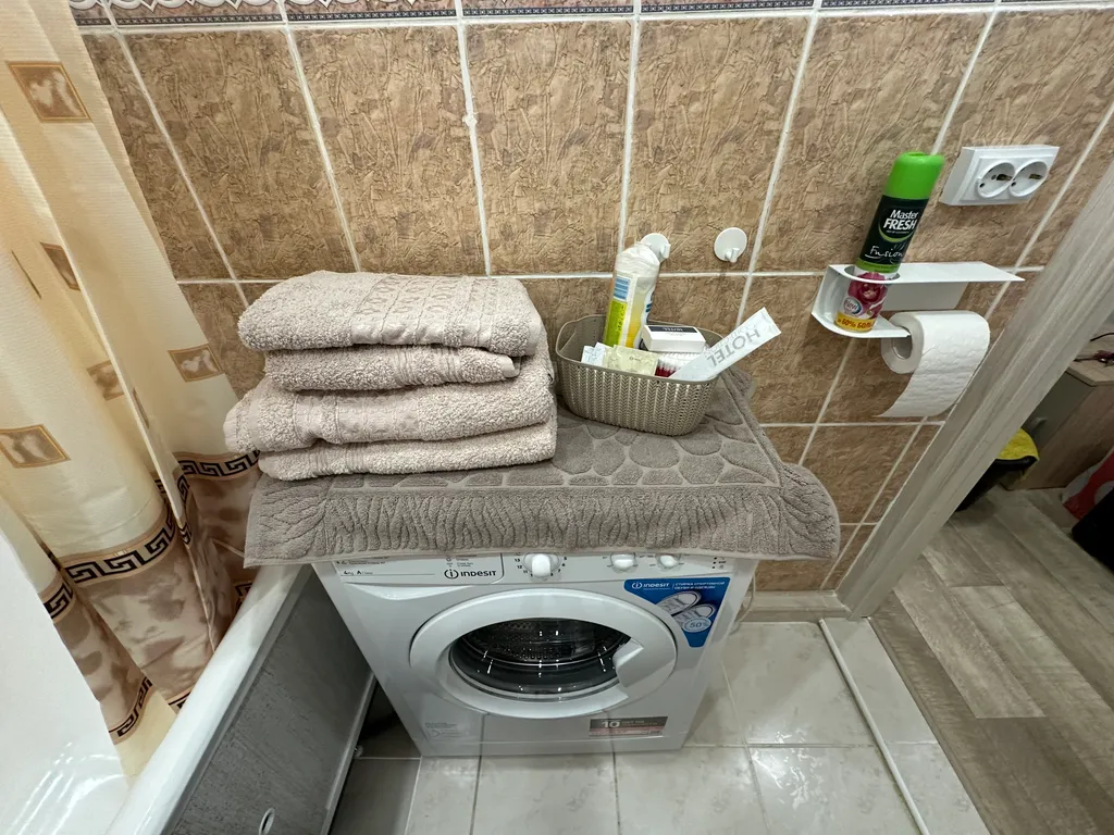 Квартира двухкомнатная на улице Металлистове, 43 м², Псков — ванная комната
