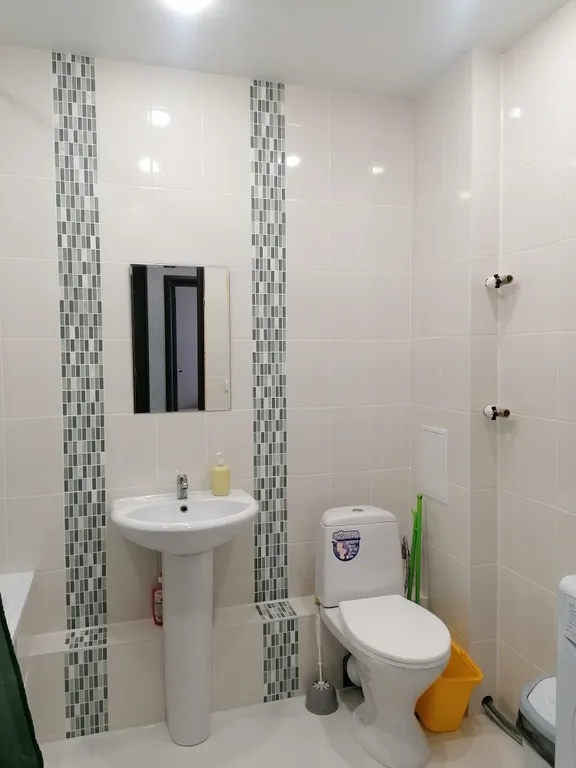 Квартира однокомнатная в Чкаловском, 45 м², Екатеринбург — ванная комната, фото 2