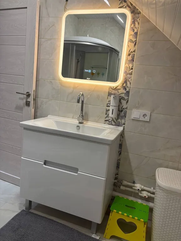 Дом 11-местный в деревни Ланьшино, 90 м², Серпухов — ванная комната, фото 4