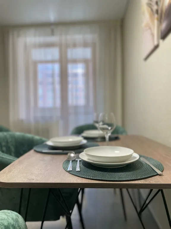 Квартира однокомнатная в Железнодорожном, 48 м², Самара — кухня