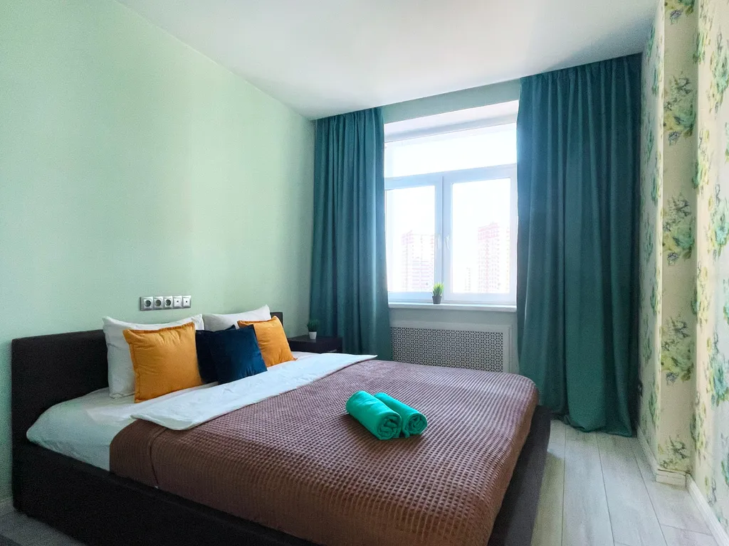 Квартира однокомнатная у метро Котельники, 40 м² — спальня, фото 9