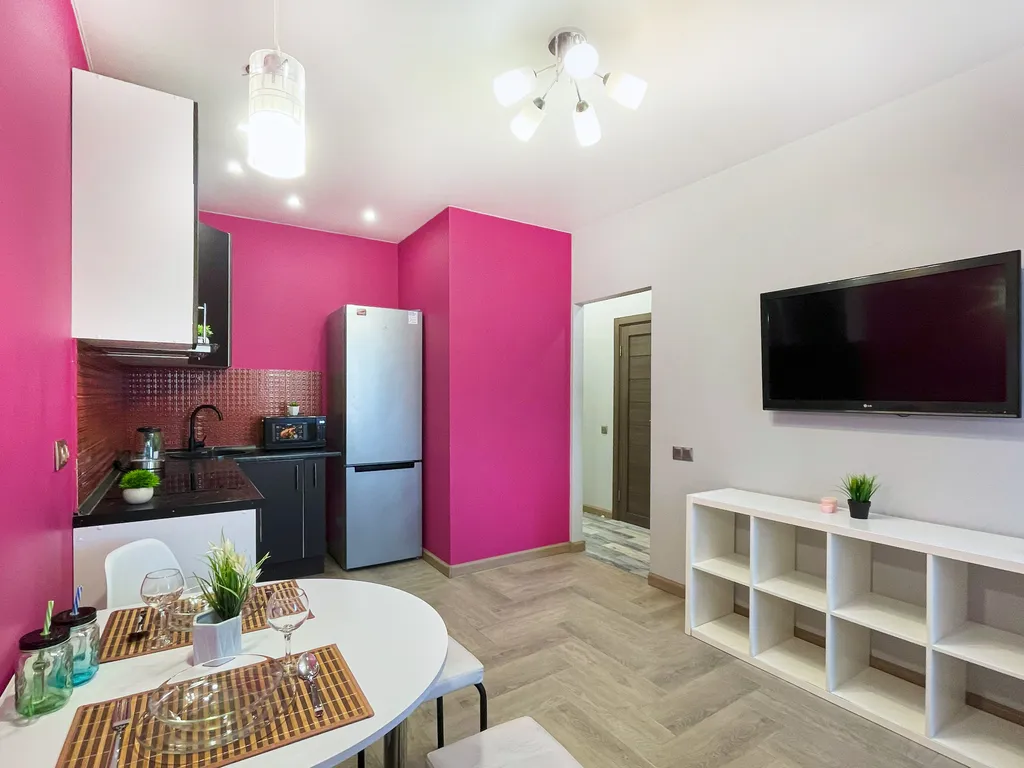 Квартира однокомнатная у метро Котельники, 40 м² — кухня, фото 7