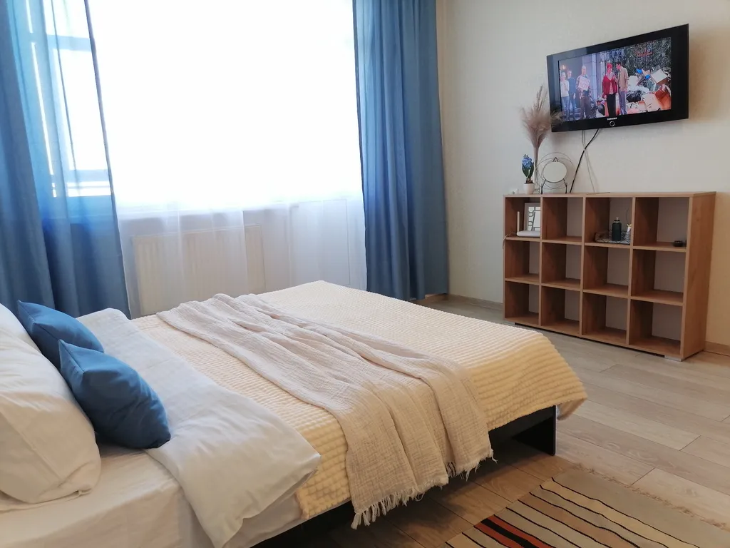 Студия однокомнатная в Куйбышевском, 26 м², Иркутск — спальня, фото 3