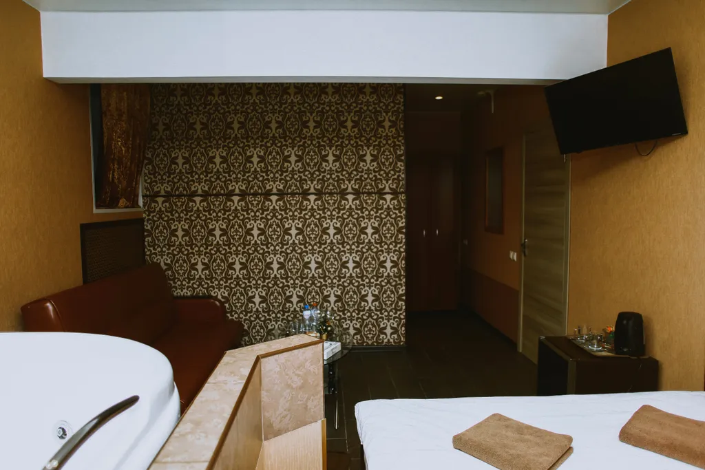 Двухместный номер с 1 кроватью люкс