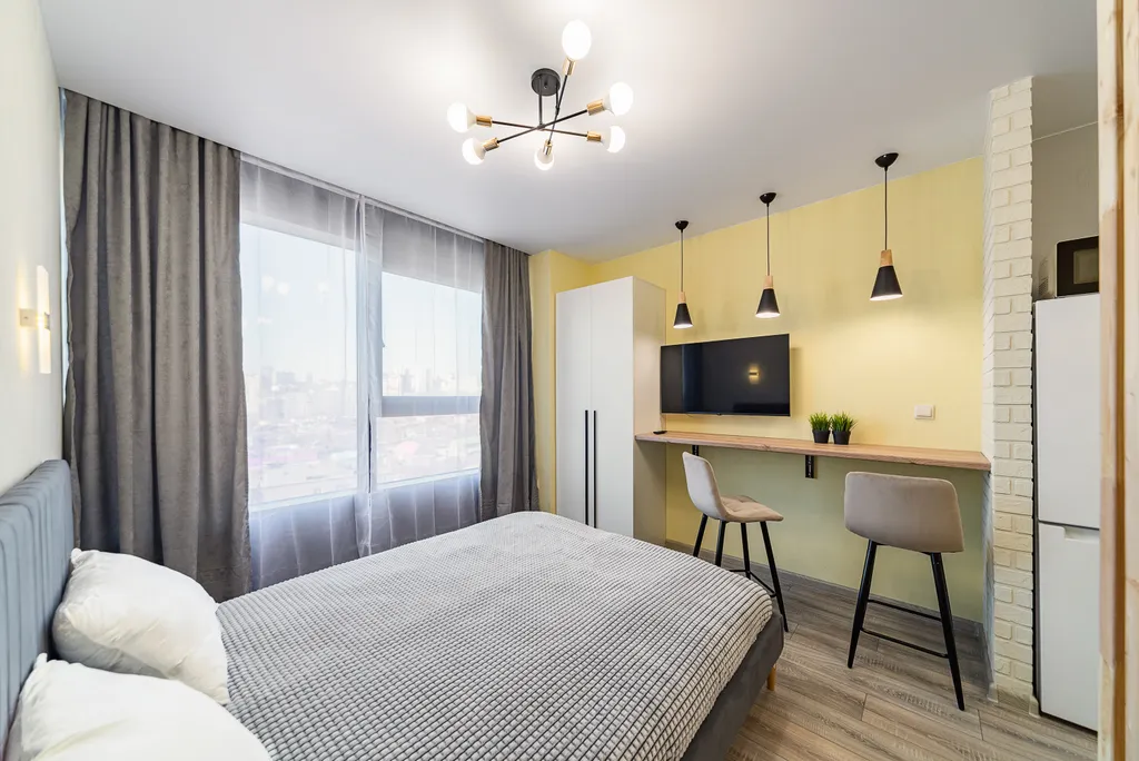 Студия однокомнатная в Ленинском, 25 м², Владивосток — фото 12