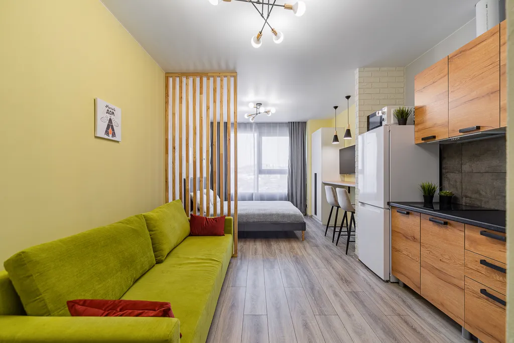 Студия однокомнатная в Ленинском, 25 м², Владивосток — фото 2