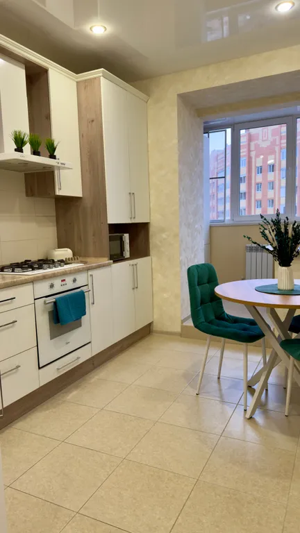 Квартира однокомнатная на проспекте Воскресенском, 32 м², Йошкар-Ола — кухня, фото 2